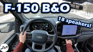 2021 Ford F150 – BampO Unleashed Sound System Review [upl. by Anirtruc403]