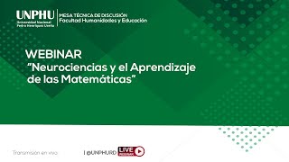 WEBINAR  Neurociencia y el aprendizaje de las Matemáticas [upl. by Eissalc567]