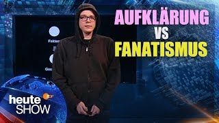 Der Unterschied zwischen Aufklärung und Fanatismus Nico Semsrott  heuteshow vom 10032017 [upl. by Atiuqcaj771]