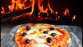 Pizza aus dem Holzbackofen [upl. by Adnuahsor683]