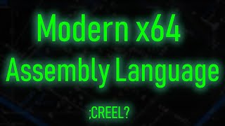 Modern x64 Assembly 1 Beginning Assembly Programming [upl. by Odella]