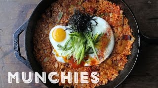 HowTo Make Kimchi Fried Rice [upl. by Aihsal]