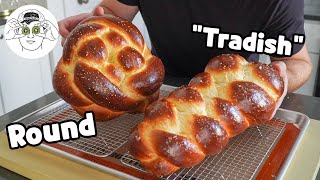 Easy Homemade Challah Bread 2 Ways [upl. by Swenson364]