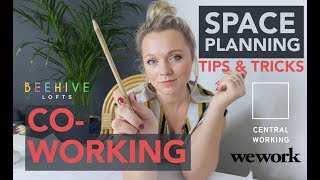 SPACE PLANNING TIPS AND TRICKS  COWORKING OFFICE [upl. by Busiek473]