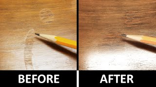 Lacquer Finish Repair on Wood Furniture  How To from Fixing Furniture [upl. by Margaret450]