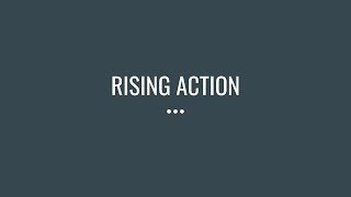 What is RISING ACTION in a story [upl. by Solange16]