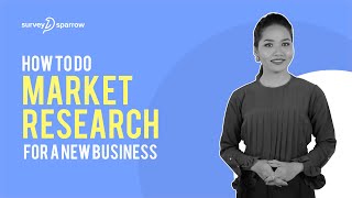 How to do Market Research for a New Business  SurveySparrow [upl. by Annirok203]