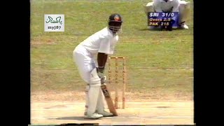 Sanath Jayasuriya Fastest ODI Fifty  50 off 17 balls I Ball by ball l Singapore 1996 [upl. by Darice]