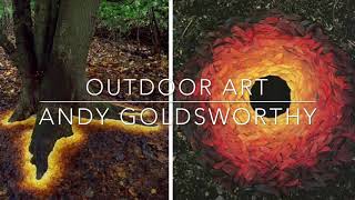 Outdoor Art with Andy Goldsworthy [upl. by Alane]