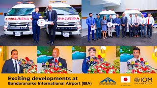 Exciting developments at Bandaranaike International Airport BIA [upl. by Treve]