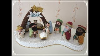 Presepe Uncinetto  Crochet Nativity [upl. by Niattirb]