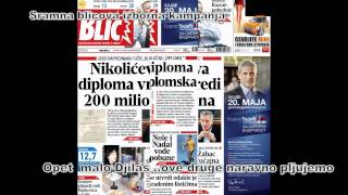 Blic najtiraznije dnevne novine   blicusgov [upl. by Rednal994]