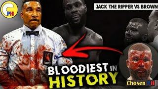 Bloodiest Fight in Boxing History  The Ripper Vs Browne  Full Fight  Highlights [upl. by Abixah134]