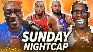 Unc amp Ocho react to LeBron amp Lakers beating the Clippers  did Roach get robbed vs Tank  Nightcap [upl. by Atinus]