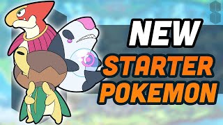 Designing NEW STARTER POKEMON Part 1 [upl. by Yrojram]