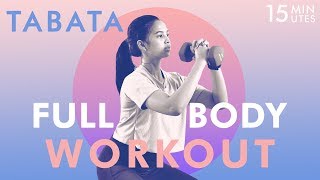 Lemak Seluruh Tubuh Hilang Dengan Gerakan 15 Menit Full Body Workout  Tabata Workout [upl. by Wilkie]