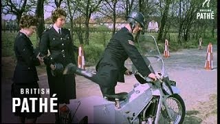 Girl Police Cyclists 1960 [upl. by Muirhead]