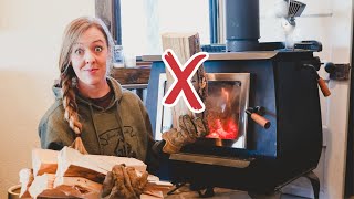 These WOODSTOVE MISTAKES Are Costing You Time amp Money [upl. by Constantine340]