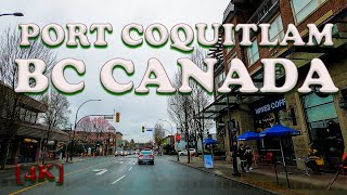 PORT COQUITLAM BC CANADA  Spring 2022  Driving Tour 4K [upl. by Luahs]