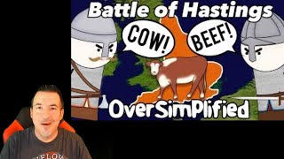 HASTINGS  OVERSIMPLIFIED  Historian Reaction The War that Changed the English Language [upl. by Tiebold]