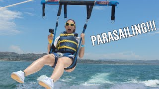 First Time Parasailing [upl. by Kingdon]