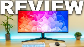 Asus Tuf Gaming VG34VQL1B 34” Curved Ultrawide Review [upl. by Ttayh]