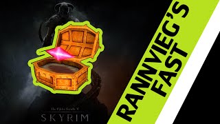 Skyrim Rannviegs Fast Stone of Barenziah Location [upl. by Mettah]