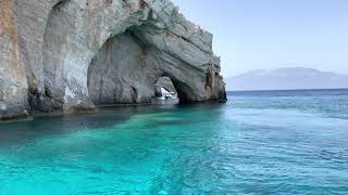 Zakynthos Blue Caves Greece  4K [upl. by Hen]