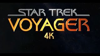 Star Trek Voyager  4k  HD Intro  NeonVisual [upl. by Kneeland653]