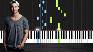 Kygo  Firestone  Piano CoverTutorial by PlutaX  Synthesia [upl. by Neeluqcaj]