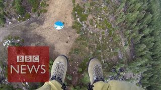 Smokejumpers Into fire with Californias elite firefighters  BBC News [upl. by Ayanej]