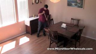 How to Use a Microfiber Mop for House Cleaning [upl. by Atwater]