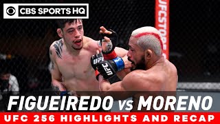 UFC 256 Recap Figueiredo and Moreno fight to a draw in an instant classic  CBS Sports HQ [upl. by Haceber527]