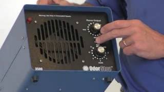 OdorStop OS3500 Ozone Generator Demonstration Video [upl. by Capps396]