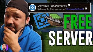 How to Host a FREE Minecraft Server 2024 [upl. by Haleehs]