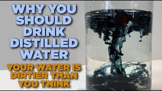 Tap Water Analysis  Three Reasons Why I Drink Distilled Water [upl. by Cowan]