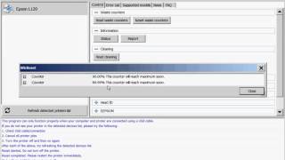 Epson L120 Free Resetter  download and reset Epson L120 printer [upl. by Plume730]