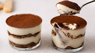 10Minute Eggless Tiramisu For Two [upl. by Muriah]