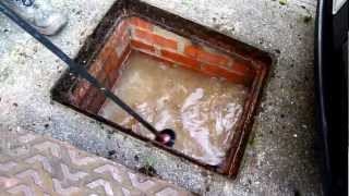 How to clear a blocked panOr drain [upl. by Otir940]