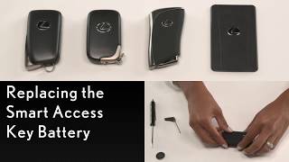 HowTo Replace Smart Access Key Battery  Lexus [upl. by Ogait]