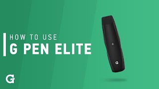 How to Use G Pen Elite Dry Herb Vaporizer Tutorial [upl. by Mariandi]