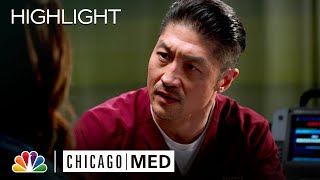 Halsteads Patient Stuns Dr Choi  Chicago Med [upl. by Monetta]