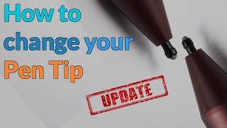 How to change your Surface Pen Tip [upl. by Enohs196]