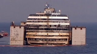 Costa Concordia timelapse [upl. by Zrike]