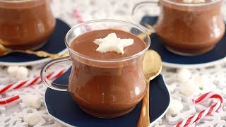 Gemmas BestEver Hot Chocolate with Frozen Whipped Cream [upl. by Syhr]