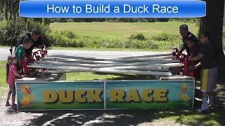 How to Build a Duck Race [upl. by Eelahc556]