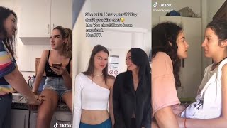 confessing to best friendcrush WLW tiktok compilation [upl. by Christiano]