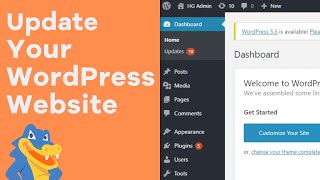 HowTo Update your WordPress Website Theme and Plugins [upl. by Anak]