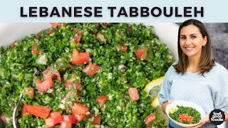 Lebanese Tabbouleh Salad  Great Ramadan Recipe [upl. by Atahs]