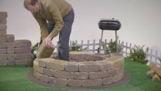 How to Build a Paver Fire Pit in 6 Easy Steps from Belgard [upl. by Batholomew893]